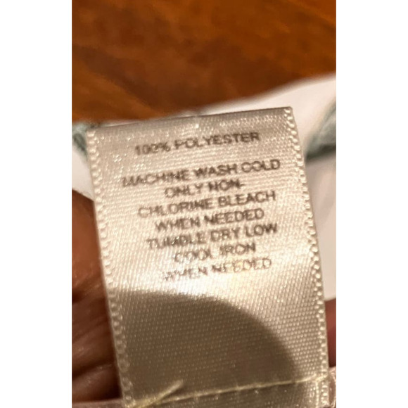 LOFT Outlet XS Sleeveless White Semi-Sheer Blouse Lightweight Summer Spring - Picture 5 of 10